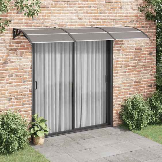 vidaXL Toldo de porta 120x100 cm PC